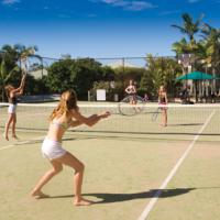 Full sized Tennis court!